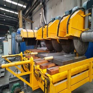 花崗岩用5ヘッド縁石スライス切断機